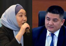 «Делите людей на богатых и бедных». В ЖК поспорили Эмиль Жамгырчиев и Динара Ашимова