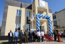 В Жумгальском районе открыли новое здание Управления ГКНБ