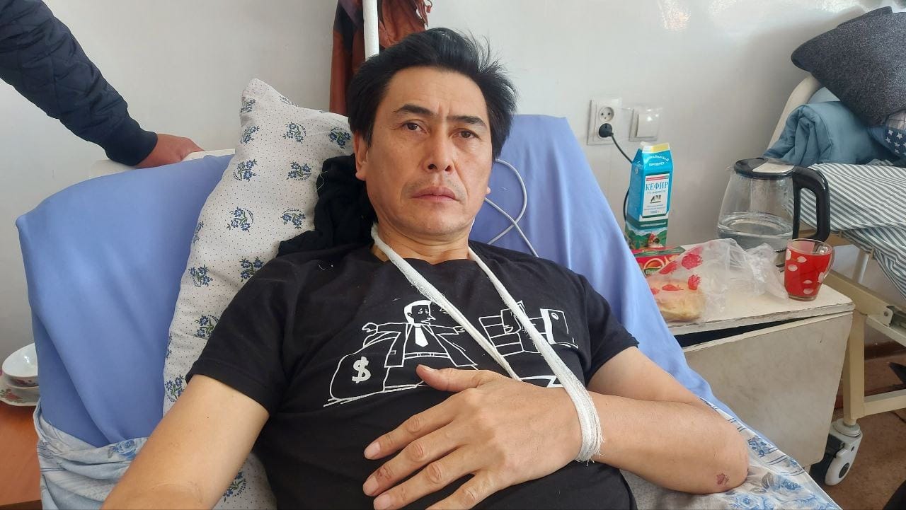1 3 В Бишкеке в ДТП серьезно пострадал известный журналист-расследователь Сайпидин Султаналиев