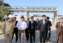 Начались практические мероприятия по возобновлению работы завода «Джунда» в Кара-Балте