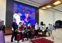 В Бишкеке встретили призеров и участников Азиатских игр