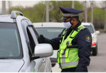 МВД Кыргызской Республики просит водителей воздержаться от поездок на автомобиле по городу.