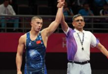 Акжол Махмудов вышел в финал Азиатских игр в Китае