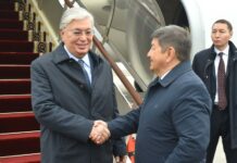 В Кыргызстан прибыл президент Казахстана Касым-Жомарт Токаев