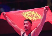 Акжол Махмудов Азия оюндарында алтын утту