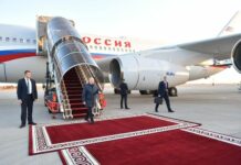 Саммит глав стран СНГ. В Бишкек прибыл президент России Владимир Путин