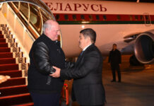 Саммит СНГ. В Кыргызстан прилетел Александр Лукашенко