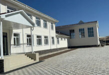 Нарында 150 орунга ылайыкташкан эки кабаттуу мектептин курулушу аяктады