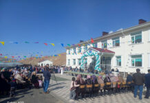 Кочкор районунун Ак-Кыя айылында жаңы мектеп пайдаланууга берилди