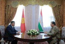 Ташиев и Ятимов провели переговоры по делимитации и демаркации кыргызско-таджикской границы