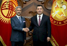 Президент Садыр Жапаров принял главу МИД Индии Субраманияма Джайшанкара