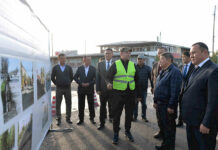 Глава кабмина КР ознакомился с состоянием ряда улиц в Джалал-Абаде