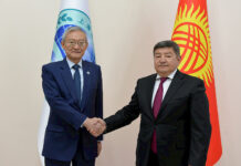 Акылбек Жапаров и генсек ШОС Чжан Мин обсудили предстоящий саммит