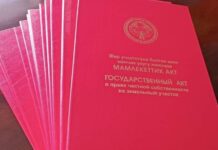 В Бишкеке с сегодняшнего дня массово будет осуществляться выдача красных книг землевладельцам