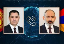 Состоялся телефонный разговор президента Кыргызстана с премьер-министром Армении