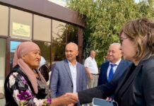 Акыйкатчы (омбудсмен) КР Джамиля Джаманбаева провела встречу с жителями Баткенской области