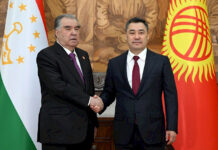 Президенты Кыргызстана и Таджикистана обсудили вопросы делимитации и демаркации госграницы