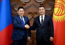 Садыр Жапаров принял премьера Монголии Лувсаннамсрайна Оюун-Эрдэнэ