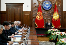 Садыр Жапаров Германиянын ири компанияларынын өкүлдөрүн кабыл алды