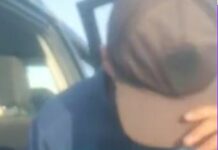 Милиция кызматкерлери кызматтык унаада арак ичишкен