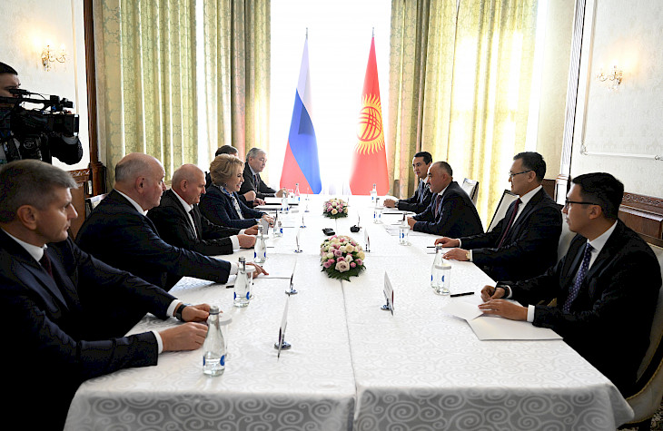 Шакиев и Матвиенко обсудили вопросы межпарламентского сотрудничества 