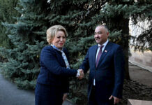 Шакиев и Матвиенко обсудили вопросы межпарламентского сотрудничества