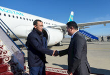 Кыргызстанга Казакстан парламентинин сенатынын төрагасы Маулен Ашимбаев баштаган делегация келди