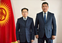 Мэр Бишкека встретился с делегацией из Гуанчжоу