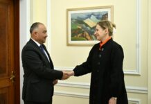 Торага Жогорку Кенеша встретился с постпредом ПРООН в КР