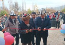 “Альянс Алтын” Айтматов районунда ачылган бала бакчаны жабдуулар менен камсыздады