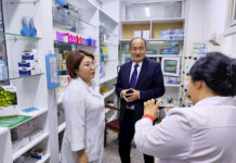 В Бишкеке в ЦСМ №6 открыли очередную госаптеку «Эл Аман»