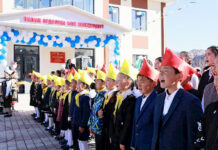 Кара-Кулжада курулушу 61 млн сомго бүткөрүлгөн мектеп пайдаланууга берилди