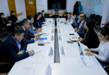 Билим берүү министри Дүйнөлүк банктын Кыргызстандагы кеңсесинин башчысы менен жолукту