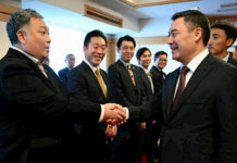 Садыр Жапаров встретился с представителями компании Metarise Japan