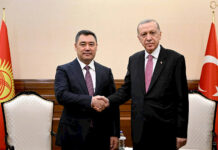 Астанада Садыр Жапаров менен Режеп Тайып Эрдоган жолугушту