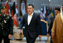 Садыр Жапаров прибыл в Саудовскую Аравию с рабочим визитом