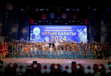 В Оше прошла новогодняя елка мэра