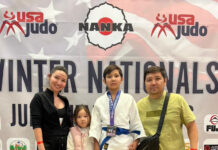 10-летний дзюдоист Эрик Кыдырмышев стал серебряным призером на турнире в Калифорнии