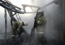 В Бишкеке сгорел швейный цех