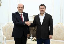 Садыр Жапаров Түндүк Кипр Түрк Республикасынын президентин кабыл алды