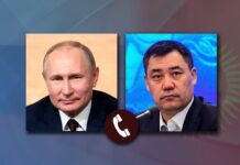 У Садыра Жапарова день рождения. Первым его поздравил Владимир Путин