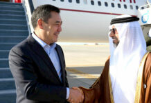 Президент Садыр Жапаров иш сапары менен Дубайга келди