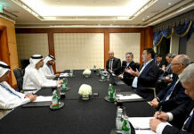 Садыр Жапаров провел переговоры с министром энергетики и инфраструктуры ОАЭ