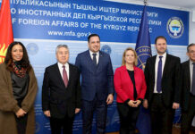 Глава МИД КР принял делегацию депутатов Европарламента