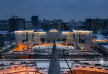 В Бишкеке сегодня зажгут главную новогоднюю елку страны