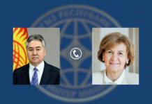 КР ТИМ башчысы ЕККУнун басма сөз эркиндиги боюнча өкүлү менен телефон аркылуу сүйлөштү