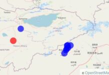 В Кыргызстане утром зарегистрировано 2 землетрясения