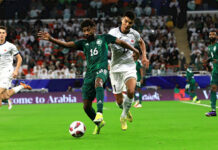 Сборная Кыргызстана в меньшинстве уступила Саудовской Аравии на Кубке Азии