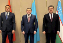 В Астане состоялось совместное заседание глав МВД Кыргызстана, Казахстана и Узбекистана