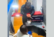 Попытка изнасилования девушки в Оше попала на видео